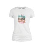 Tricou Pentru Paste, Dama, Bumbac, Alb, TP32