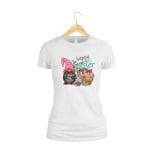 Tricou Paste Dama, Alb, TP34 - imagine 2