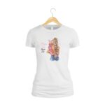 Tricou dama, Mama, Bumbac, Alb, TU84 - imagine 2