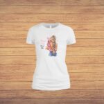 Tricou dama, Mama, Bumbac, Alb, TU84 - imagine 4