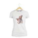 Tricou dama, Mama, Bumbac, Alb, TU87 - imagine 2