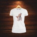 Tricou dama, Mama, Bumbac, Alb, TU87 - imagine 3
