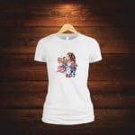 Tricou dama, Mama, Bumbac, Alb, TU89 - imagine 3