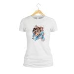 Tricou dama, Mama, Bumbac, Alb, TU94 - imagine 2