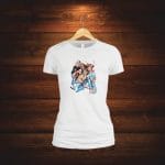 Tricou dama, Mama, Bumbac, Alb, TU94 - imagine 3