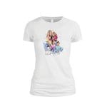 Tricou dama, Mama, Bumbac, Alb, TU95