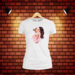 Tricou dama, Mama, Bumbac, Alb, TU96 - imagine 5