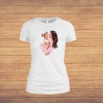 Tricou dama, Mama, Bumbac, Alb, TU96 - imagine 4