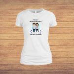 Tricou Dama Amuzant Alb Tu106 3