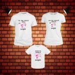 Set 3 tricouri pentru aniversarea de 1 an, taiere mot, Pisica Marrie, Bumbac, Alb, TM15 - imagine 3