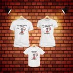 Set 3 tricouri pentru aniversarea de 1 an, taiere mot, Masinile Cars, Bumbac, Alb, TM20 - imagine 5