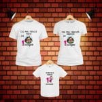 Set 3 tricouri pentru aniversarea de 1 an, taiere mot, Masha și Ursul, Bumbac, Alb, TM27 - imagine 5