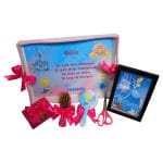 Set Mot Personalizat, Cenusareasa, 6 Piese, Lemn, Roz, 20x30cm, SMD021