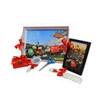 Set Mot Personalizat, Cars, 6 Piese, Lemn, Rosu, 20x30cm, SMD019 - imagine 4
