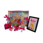 Set Mot Personalizat, Frumoasa Adormita, 6 Piese, Lemn, Roz, 20x30cm, SMD029 - imagine 6