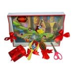 Set Mot Personalizat, Alba ca Zapada, 5 Piese, Lemn, Rosu, 20x30cm, SMD004