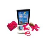 Set Mot Personalizat, Cenusareasa, 6 Piese, Lemn, Roz, 20x30cm, SMD021 - imagine 5