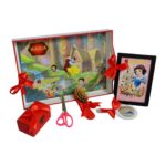 Set Mot Personalizat, Alba ca Zapada, 6 Piese, Lemn, Rosu, 20x30cm, SMD003 - imagine 4