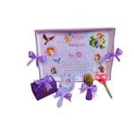 Set Mot Personalizat, Printesa Sofia, 5 Piese, Lemn, Mov, 20x30cm, SMD048