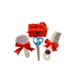 Set Mot Personalizat, Spider Man, 5 Piese, Lemn, Rosu, 20x30cm, SMD054 - imagine 4