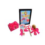 Set Mot Personalizat, Baby Ricky, 6 Piese, Lemn, Roz, 20x30cm, SMD017 - imagine 2