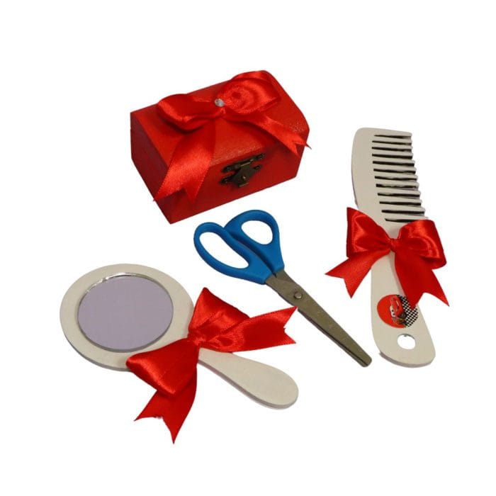 Set Mot Personalizat, Cars, 5 Piese, Lemn, Rosu, 20x30cm, SMD020 - imagine 5