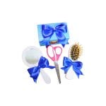 Set Mot Personalizat, Strumfita, 6 Piese, Lemn, Albastru, 20x30cm, SMD057 - imagine 5