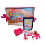 Set Mot Personalizat, Baby Ricky, 6 Piese, Lemn, Roz, 20x30cm, SMD017 - imagine 5
