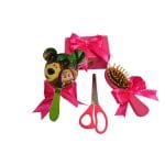 Set Mot Personalizat, Masha si Ursul, 5 Piese, Lemn, Roz, 20x30cm, SMD033 - imagine 6