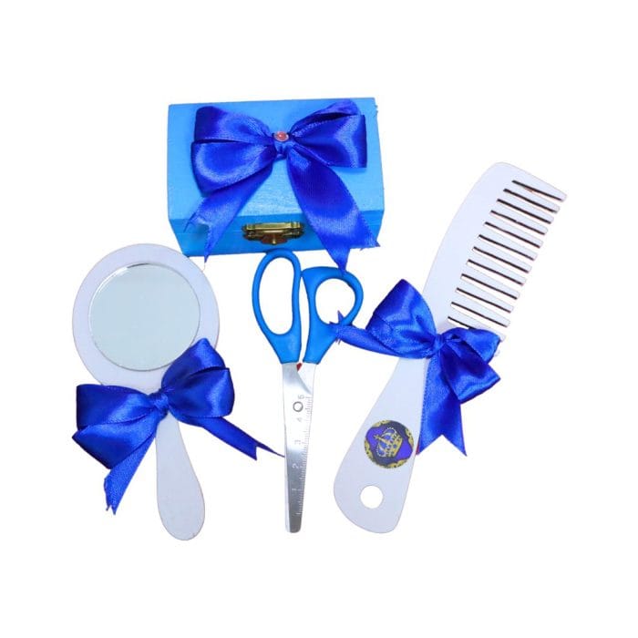 Set Mot Personalizat, Micul Print, 5 Piese, Lemn, Albastru, 20x30cm, SMD040 - imagine 6