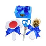 Set Mot Personalizat, Elefantul Cici, 5 Piese, Lemn, Albastru, 20x30cm, SMD026 - imagine 5
