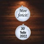 Set Butoni Personalizati, Nas, Mire, Nunta, Argintiu, 18x16 mm, BMN029 - imagine 5
