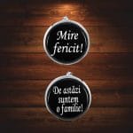 Butoni Personalizati, Mire, Nunta, Argintiu, 18x16 mm, BMN010 - imagine 4