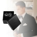 Butoni Personalizati, Mire, Nunta, Argintiu, 18x16 mm, BMN014 - imagine 5