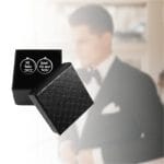 Butoni Personalizati, Nas, Nunta, Argintiu, 18x16 mm, BMN024 - imagine 5