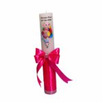Lumanare Botez, Personalizata, Baby Riki, Roz, 35 cm, LMB008 - imagine 4