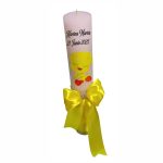 Lumanare Botez, Personalizata, Tweety, Galben, 35 cm, LMB049 - imagine 4