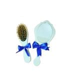 Set Gatitul Miresei, Nunta, 3 Piese, Lemn, Albastru Royal, 22x35cm, SGMRSD018 - imagine 6