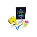Set Mot Personalizat, Baby Batman, 6 Piese, Lemn, Galben, 20x30cm, SMD005 - imagine 4