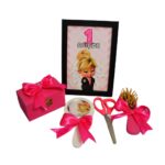 Set Mot Personalizat, Baby Boss Girl, 6 Piese, Lemn, Roz, 20x30cm, SMD009 - imagine 4