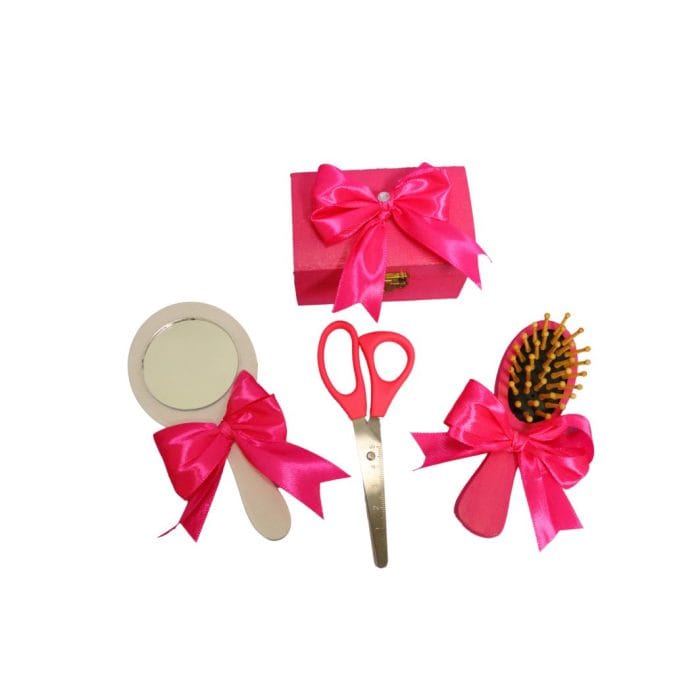 Set Mot Personalizat, Baby Boss Girl, 5 Piese, Lemn, Roz, 20x30cm, SMD010 - imagine 5