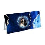 Plic Bani Nunta, Carton, Albastru, PN13 - imagine 2