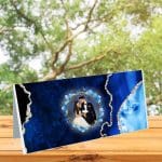 Plic Bani Nunta, Carton, Albastru, PN13 - imagine 5