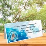 Plic Bani Nunta, Carton, Albastru, PN22 - imagine 4