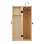 Cutie de vin, Simpla, Lemn, 35x10x10cm, CTVS010 - imagine 4