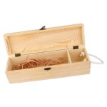 Cutie de vin, Simpla, Lemn, 35x10x10cm, CTVS010 - imagine 3