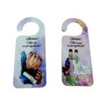 Set Placute Usa Miri, Nunta, Mov, 15x6cm, PUSHH021 - imagine 5