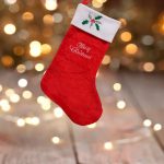 Decoratiune de Craciun, Cizmulita, Catifelata, Rosie, 71x43cm, DCJ114 - imagine 5