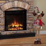 Decoratiune de Craciun, Figurina, Cerb,  Jacheta, Blana, 90cm, DCJ206 - imagine 2