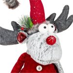 Decoratiune de Craciun, Figurina, Cerb, Rosu, 97cm, DCJ213 - imagine 4